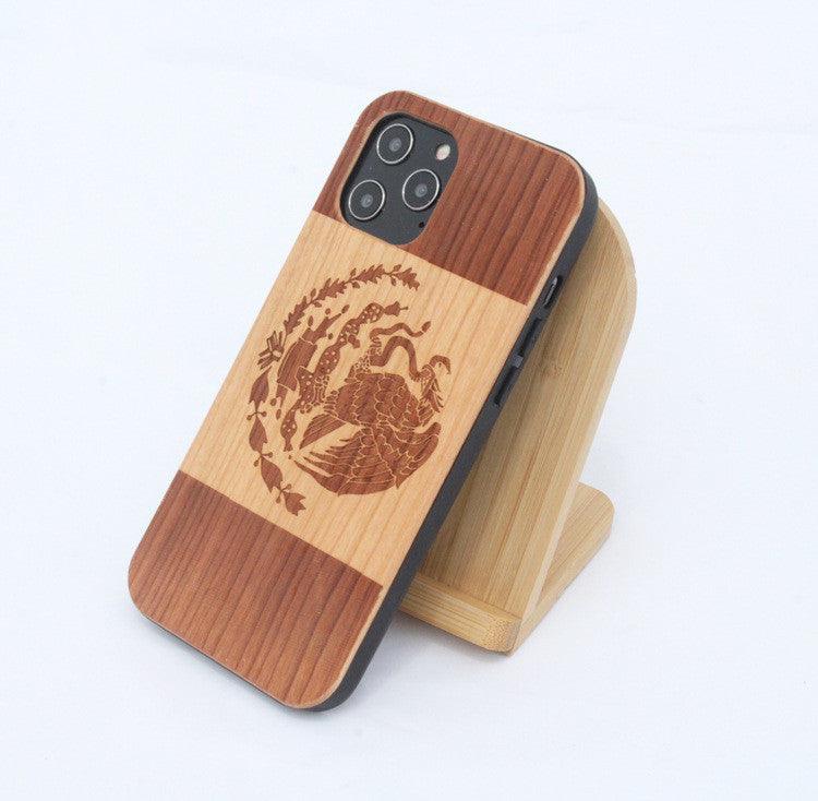 Wooden Mobile Phone Case Personality Protective Cover - MRSLM