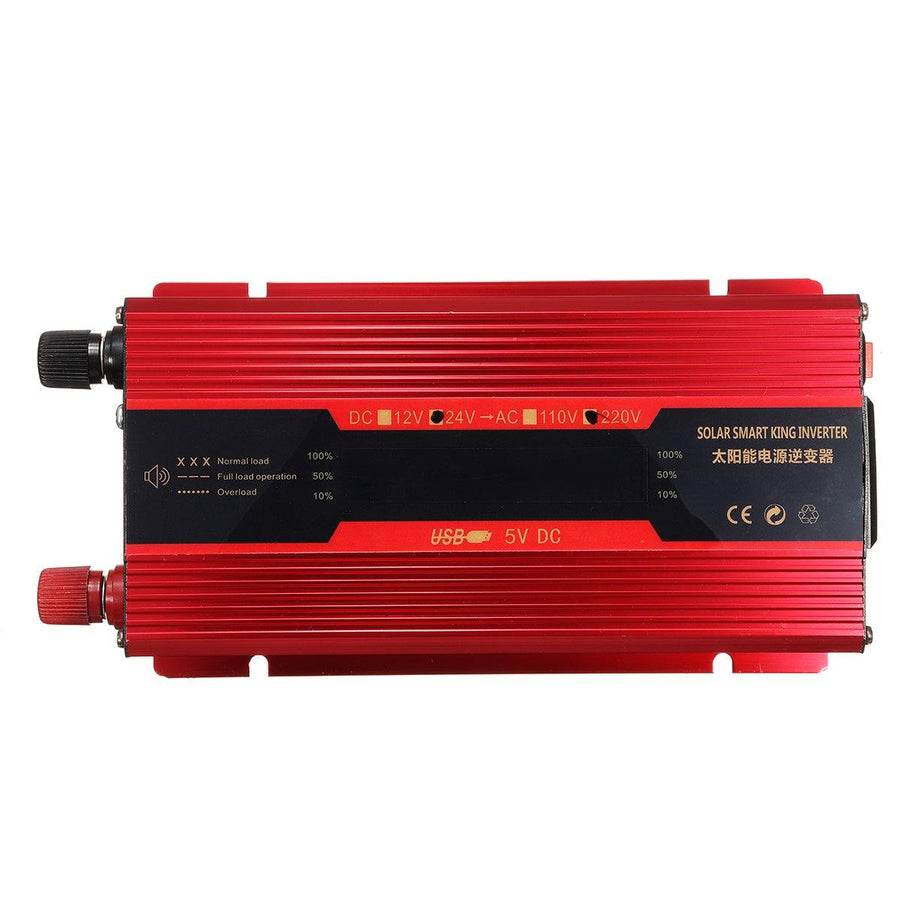 4000W Peak LCD Solar Power Inverter DC12/24V to AC 110V/220V Converter - MRSLM