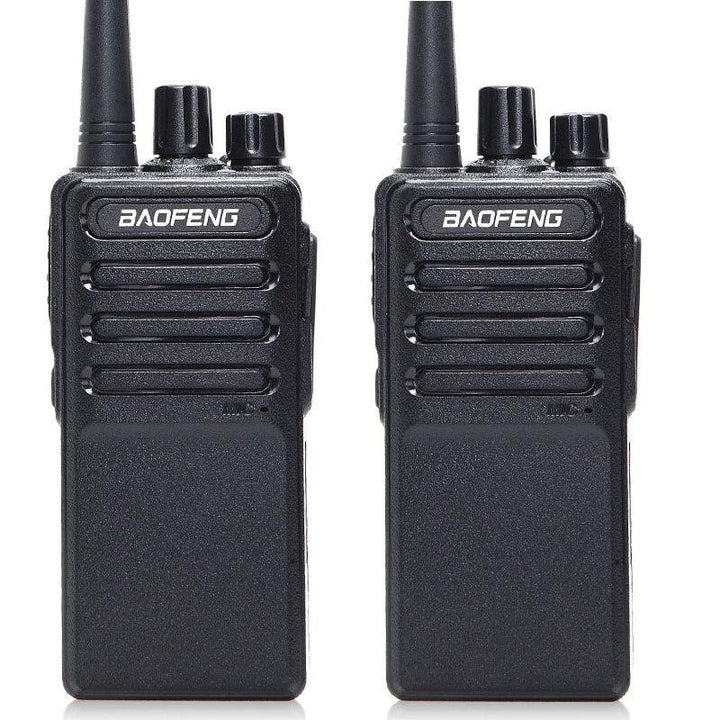 2pcs Baofeng BF-V9 Mini Walkie Talkie USB Fast Charge 5W UHF 400-470MHz Ham CB Portable Two Way Radio - MRSLM