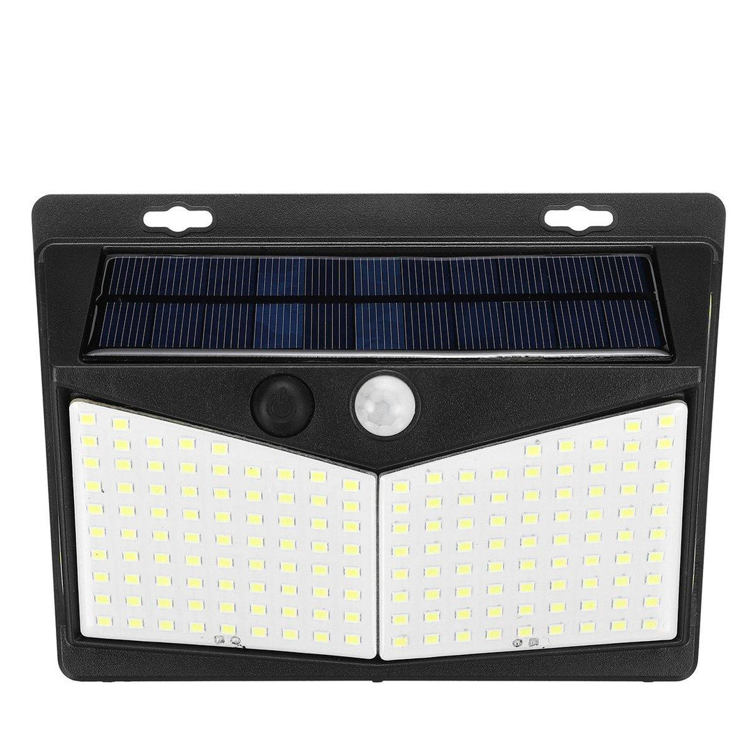 Waterproof LED Solar Light Body Induction Outdoor Night Wall Lamp for Garden Fence Patio - MRSLM