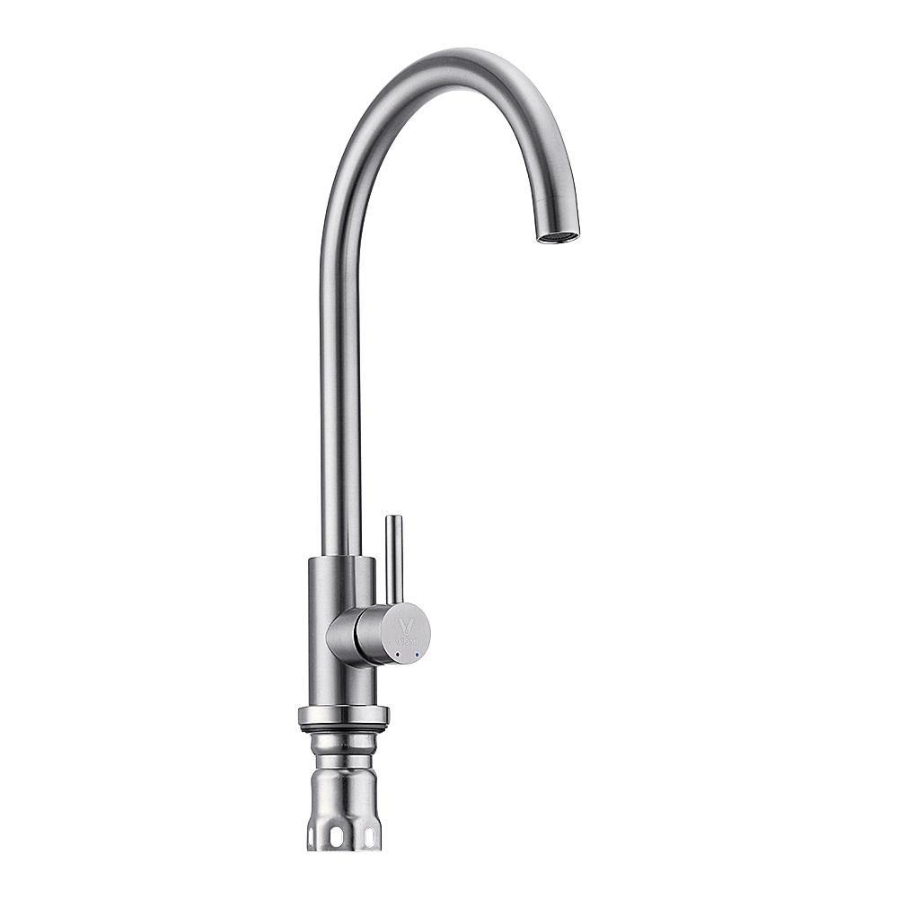 Viomi Stainless Steel Kitchen Basin Sink Faucet Tap 360° Rotation Hot Cold Mixer Tap Single Handle Deck Mount Aerater - MRSLM