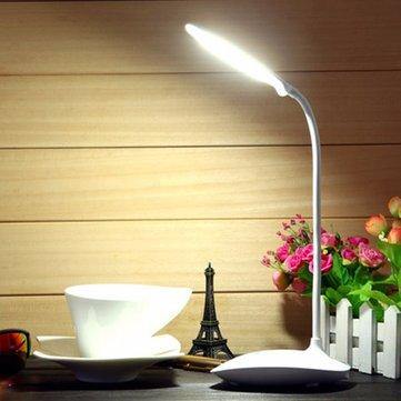 Flexible Rechargeable Dimmable USB LED Night Light Bedside Desktop Reading Table Lamp - MRSLM