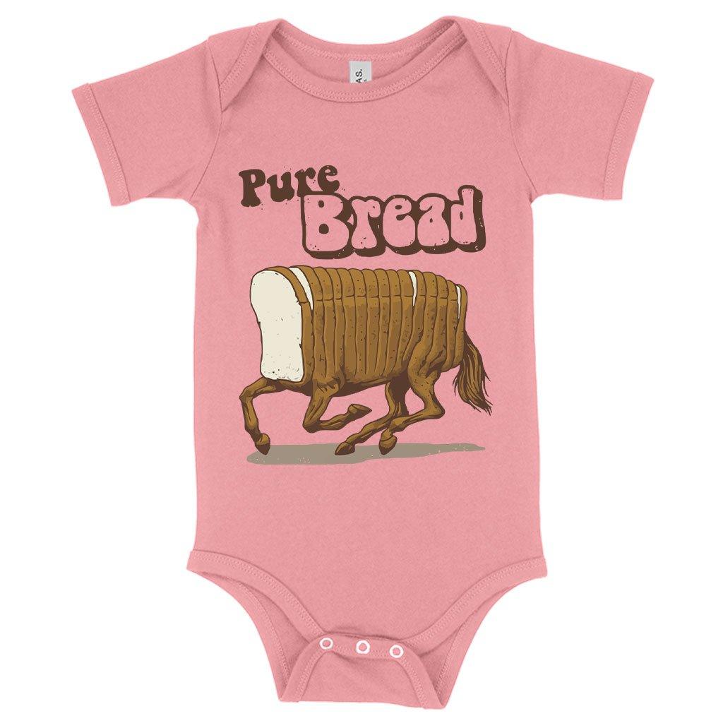 Baby Jersey Pure Bread Onesie - Funny Onesies - MRSLM