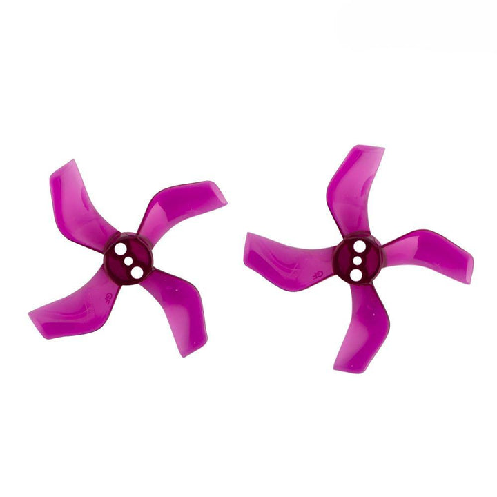 4 Pairs Gemfan 1636 1.6x3.6x4 40mm 1.5mm Hole 4-blade Propeller for 1103 1105 RC Drone FPV Racing Brushless Motor - MRSLM
